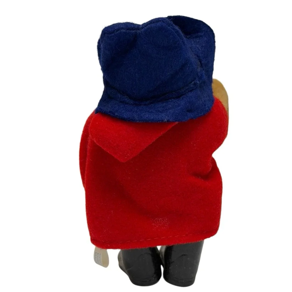 Vintage 1986 Paddington Bear Eden Toys Miniature Plush Toy in Bag Korea 5